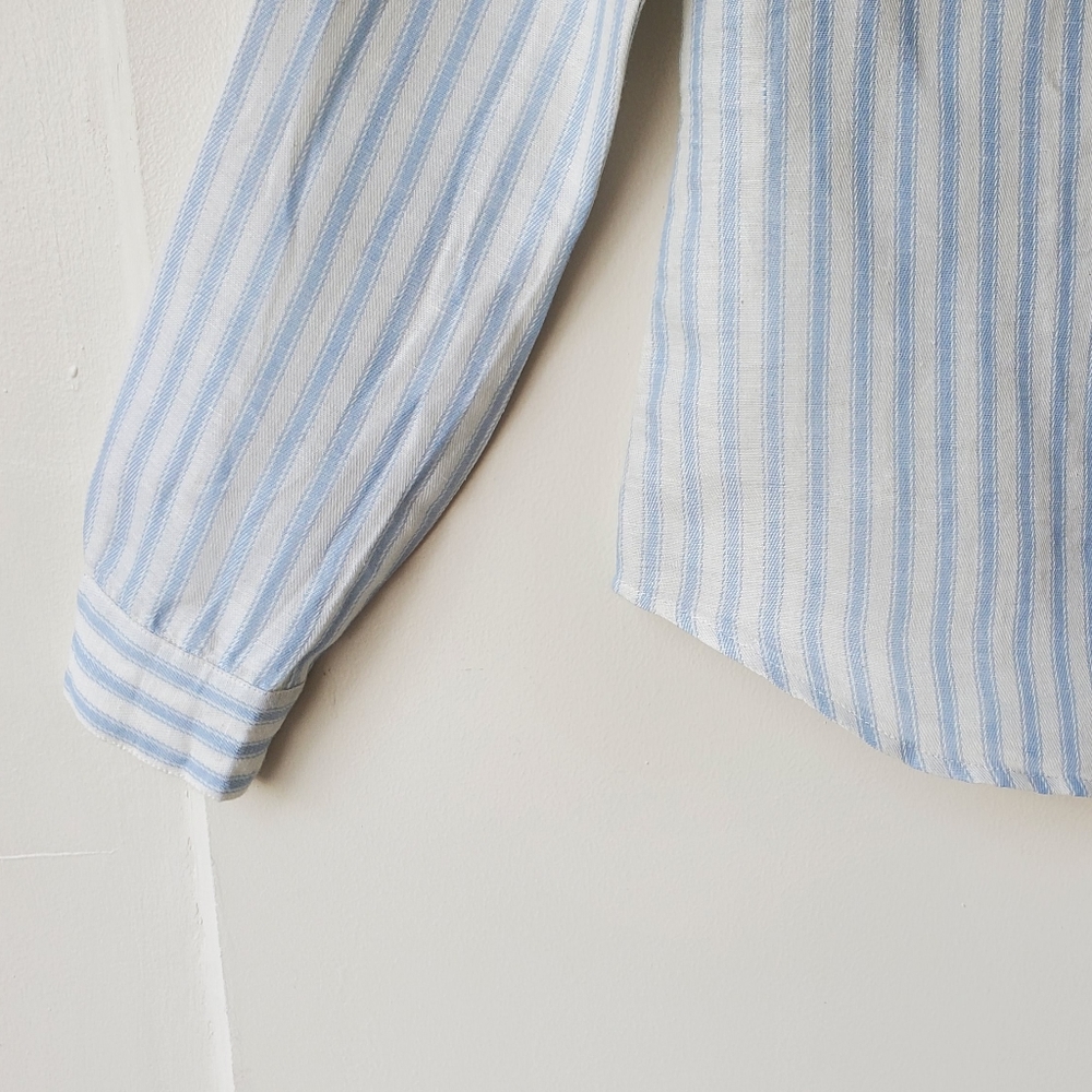 Calypso St. Barth Stripe Button Down - image 7